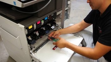 Manutenção da impressora hp