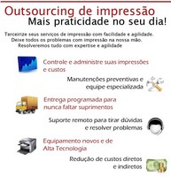 Outsourcing impressão