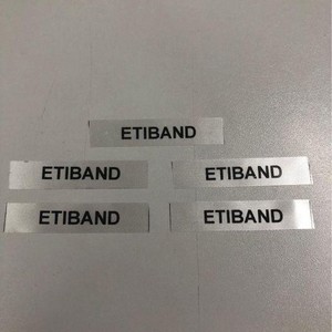 Etiqueta de composição cetim