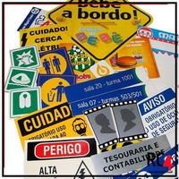 Impressão UV em placas