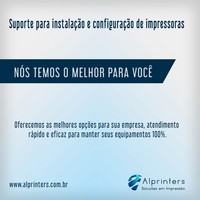 Instalação de impressora HP