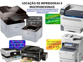 Locação de equipamentos de impressão