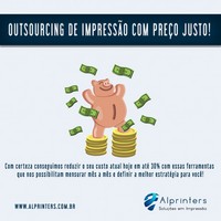 Outsourcing de impressão preço